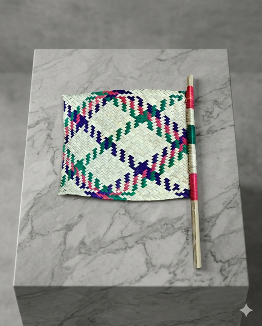 Hand Fan Date Leaf S (HF002)
