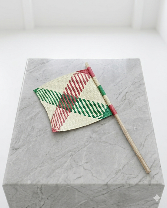 Hand Fan Date Leaf L (HF001)