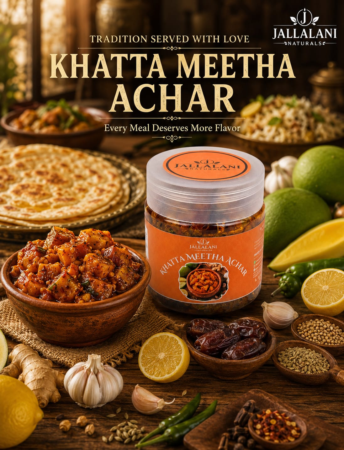 Khatta Meetha Achar (500g)
