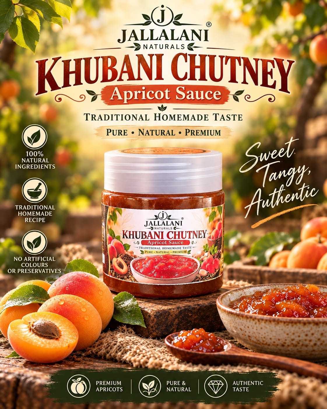 Khubani Chutney (Apricot Sauce) 500g
