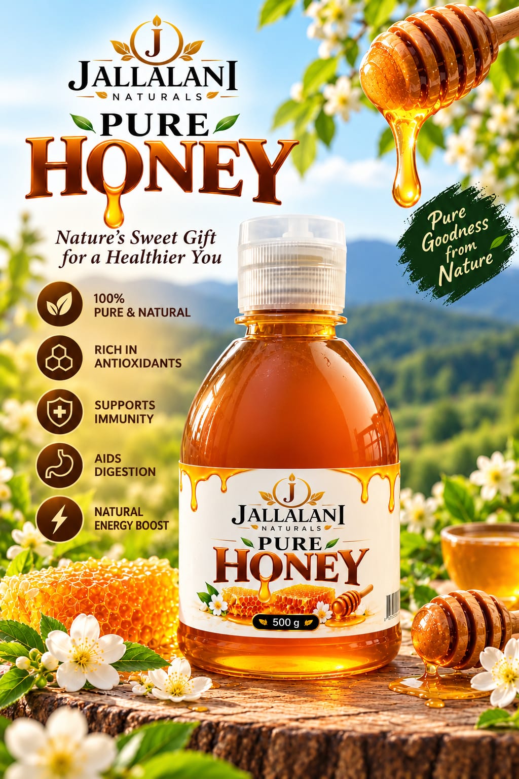 Naturals Pure Honey – 500g
