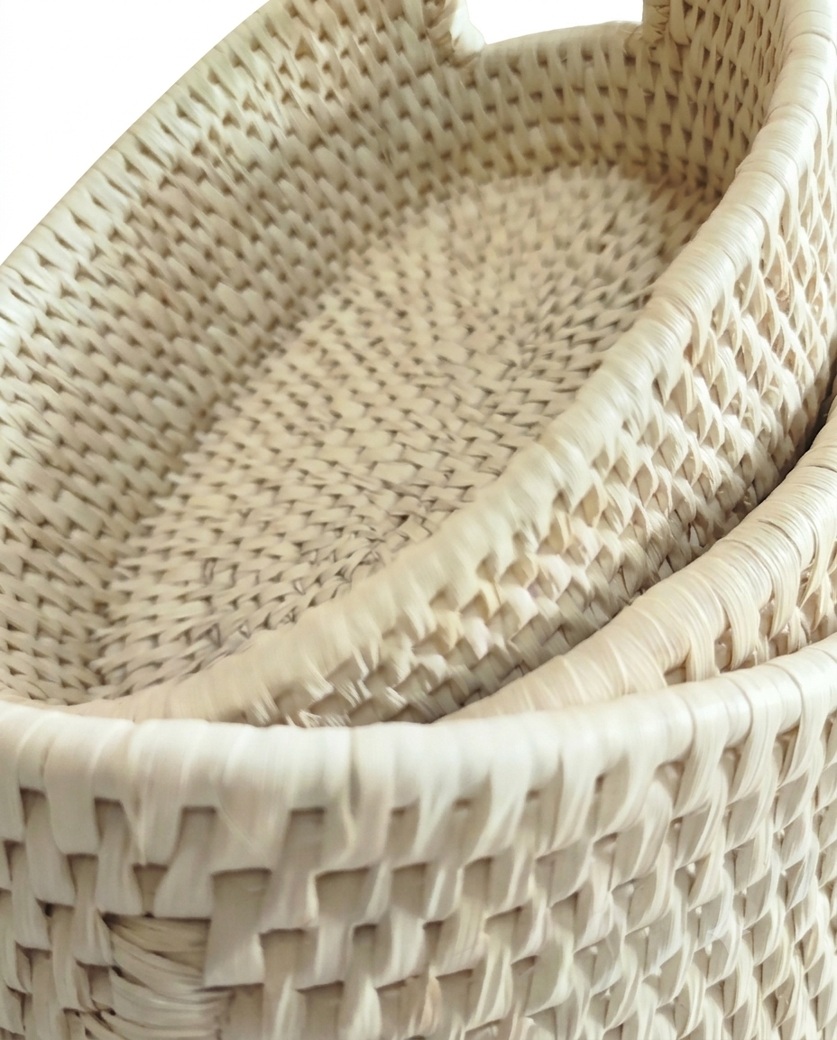 Orbit Fruit basket (Oval Basket set of 03 pieces) (TFR008)