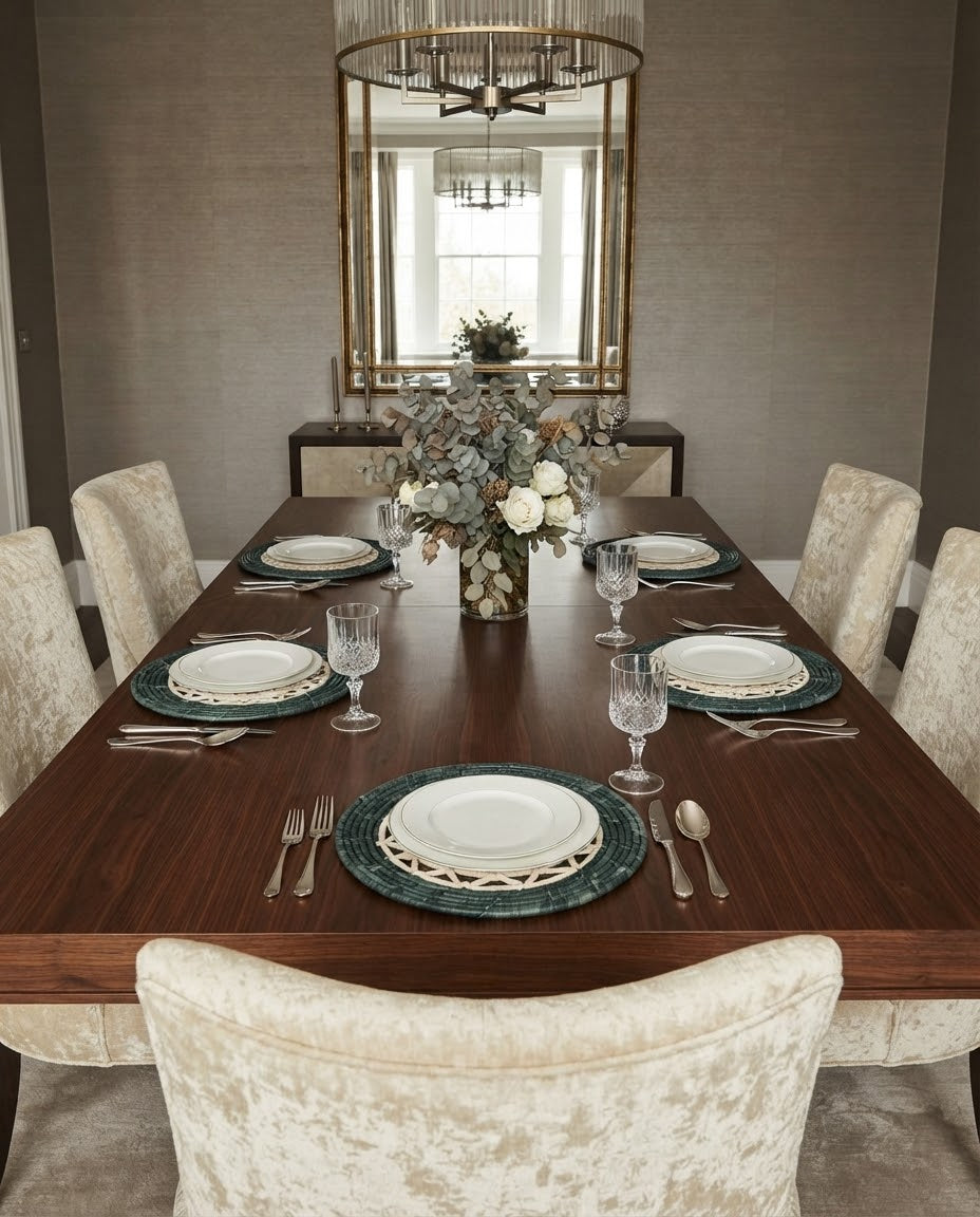Handwoven Date Leaf Table Placemat – Style 3