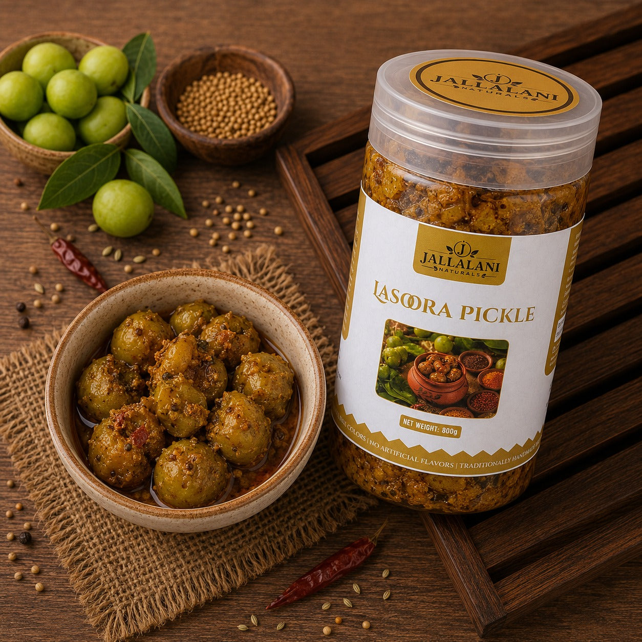 Lasoora Pickle (800g)