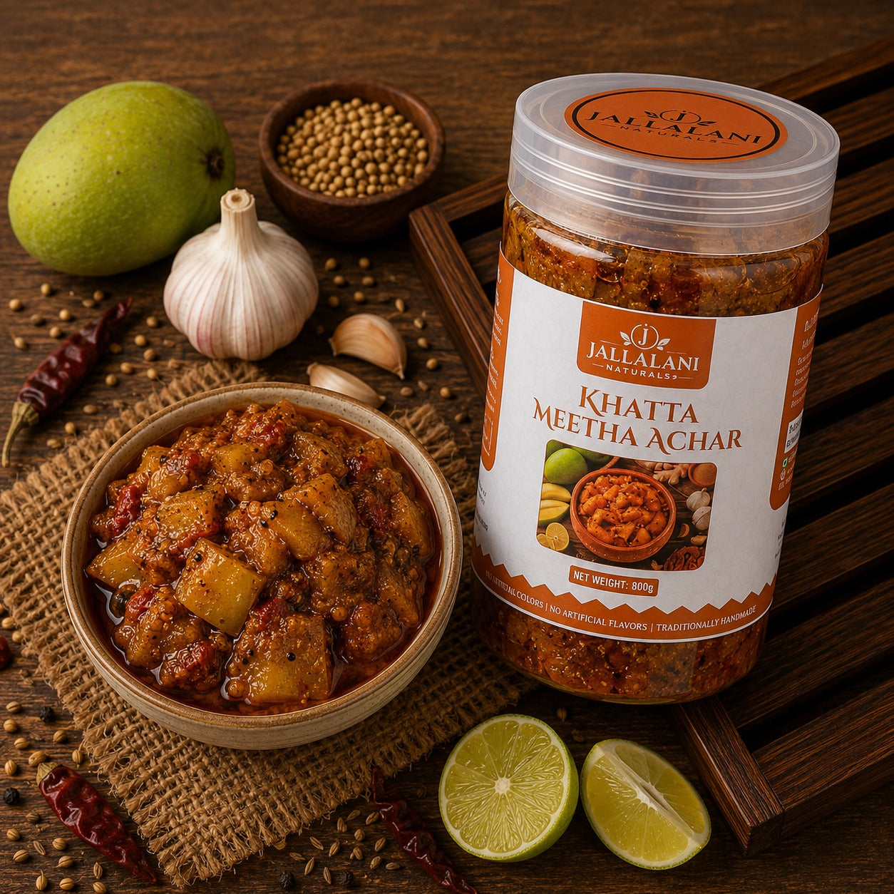 Khatta Metha Achar (800g)
