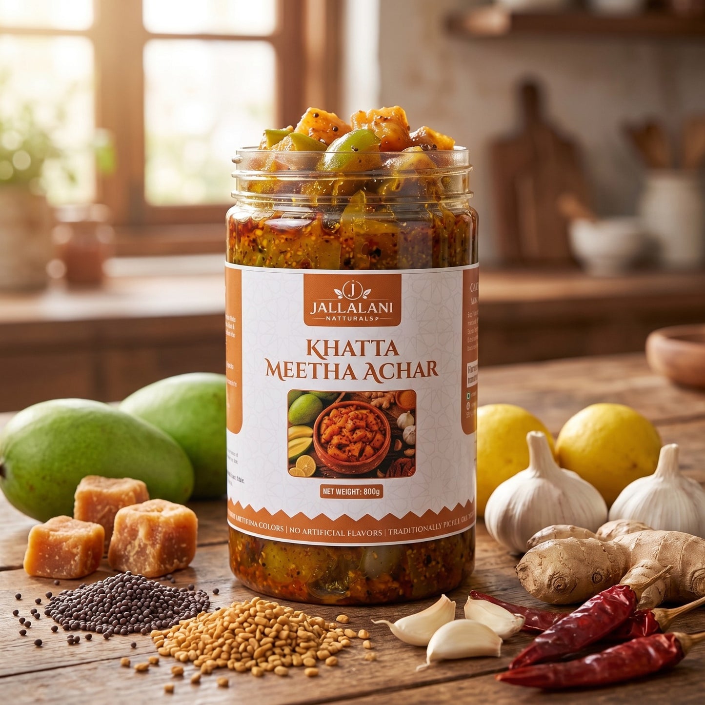 Khatta Metha Achar (800g)