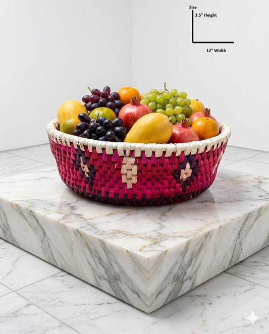 Tray Fruit basket Round (12"/3.5") (TFR004)