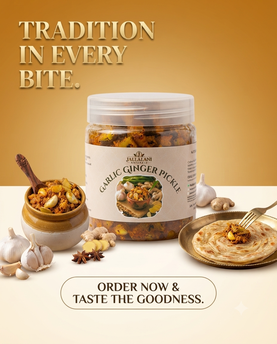 Garlic Ginger Pickle (500g)