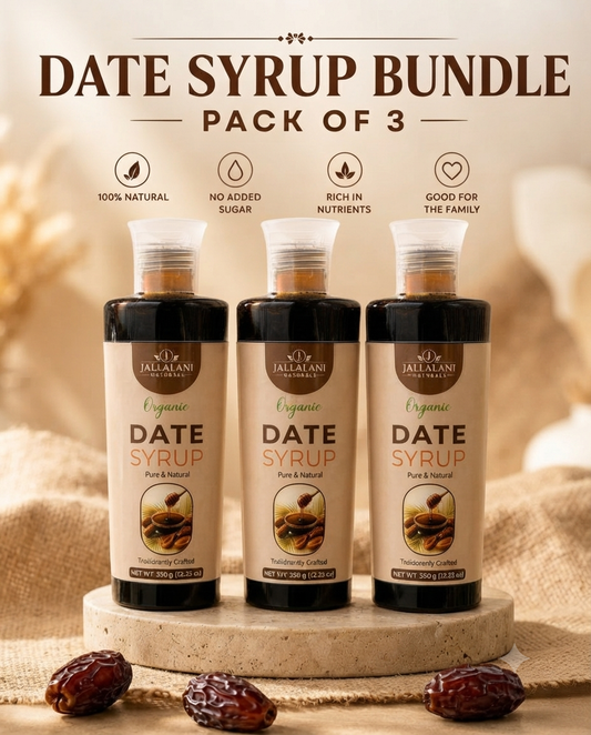 Organic Date Syrup Triple Pack