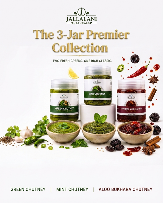 3-Jar Premier Collection of Chutney (P002)