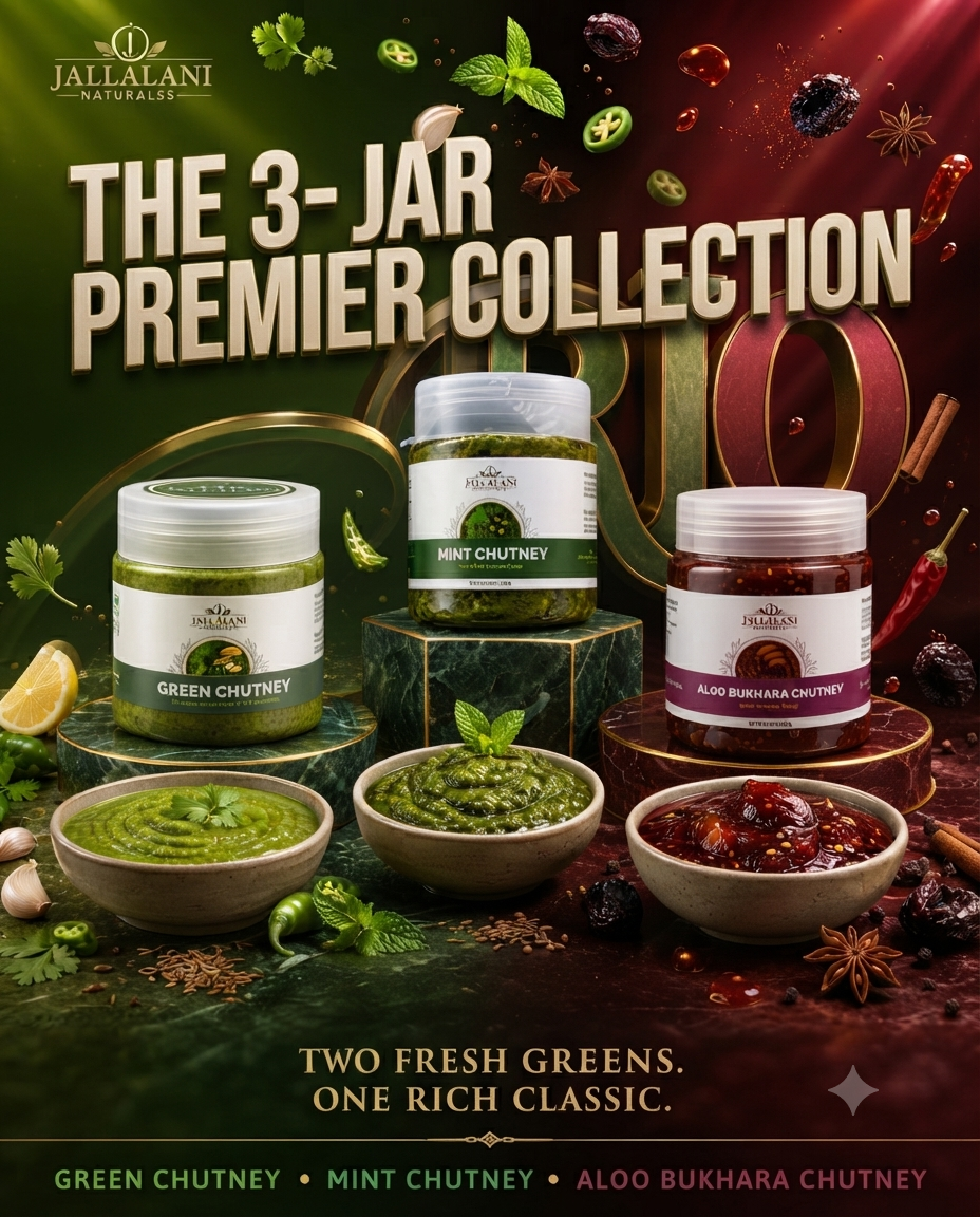 3-Jar Premier Collection of Chutney (P002)