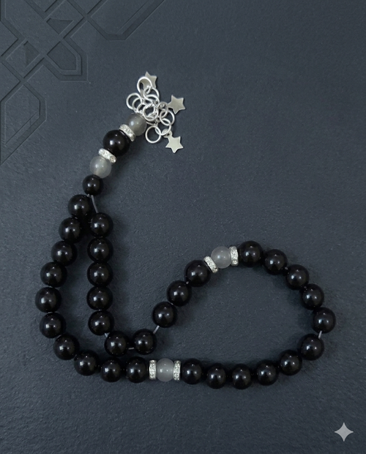 Tasbeeh Handmade Crystal Bead (T001)