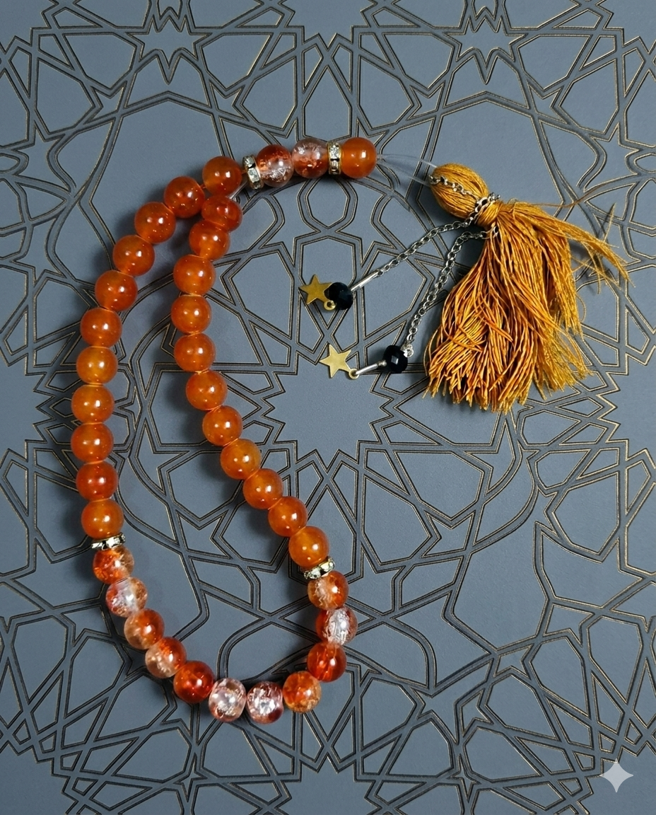 Tasbeeh Handmade Crystal Bead (T003)