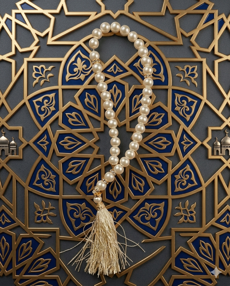 Tasbeeh Handmade Crystal Bead (T005)