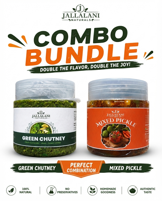 2-Jar Combo Collection of Pickle & Chutney (P011)