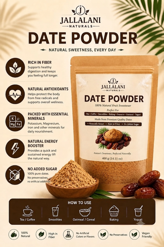 Date Powder – Natural Sweetness, Every Day (400g)