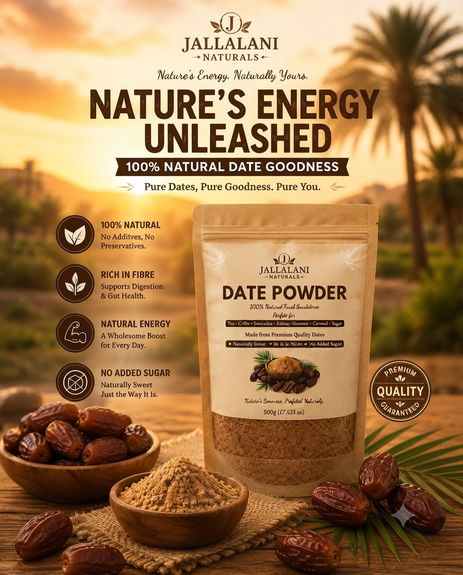 Date Powder – Natural Sweetness, Every Day (400g)