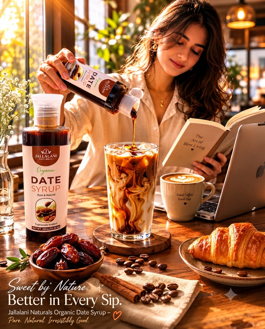 Organic Date Syrup (Pure &amp; Natural Goodness) (350g)