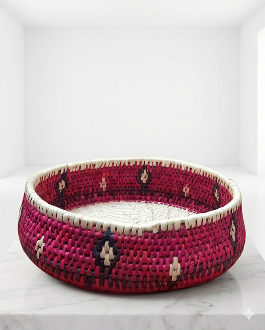 Tray Fruit basket Round (16"/4.5") (TFR002)