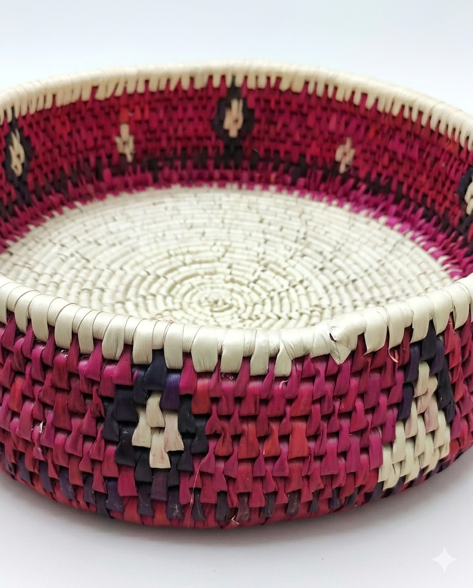 Tray Fruit basket Round (16"/4.5") (TFR002)