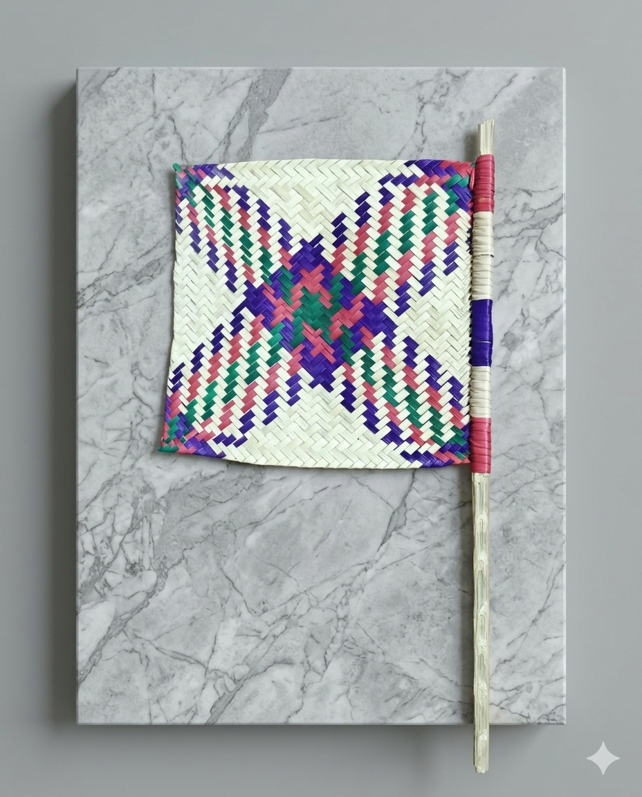 Hand Fan Date Leaf S (HF002)