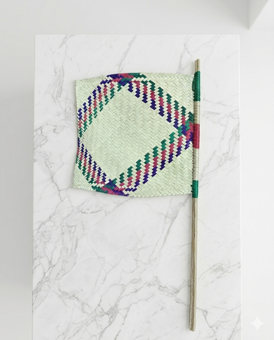 Hand Fan Date Leaf S (HF002)