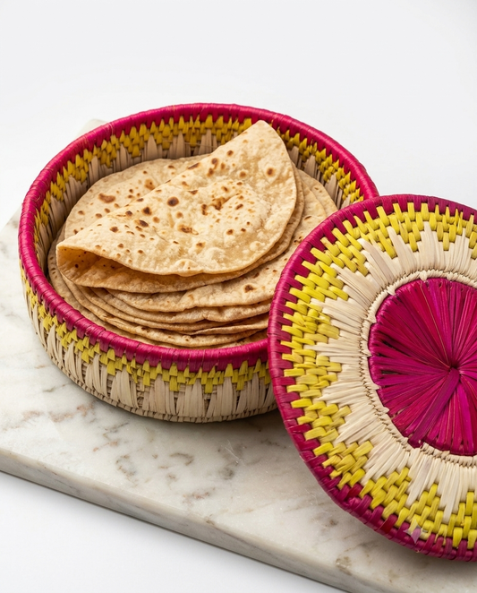 Handwoven Date Leaf Rotidaan Hotpot – Tight Coil Weave