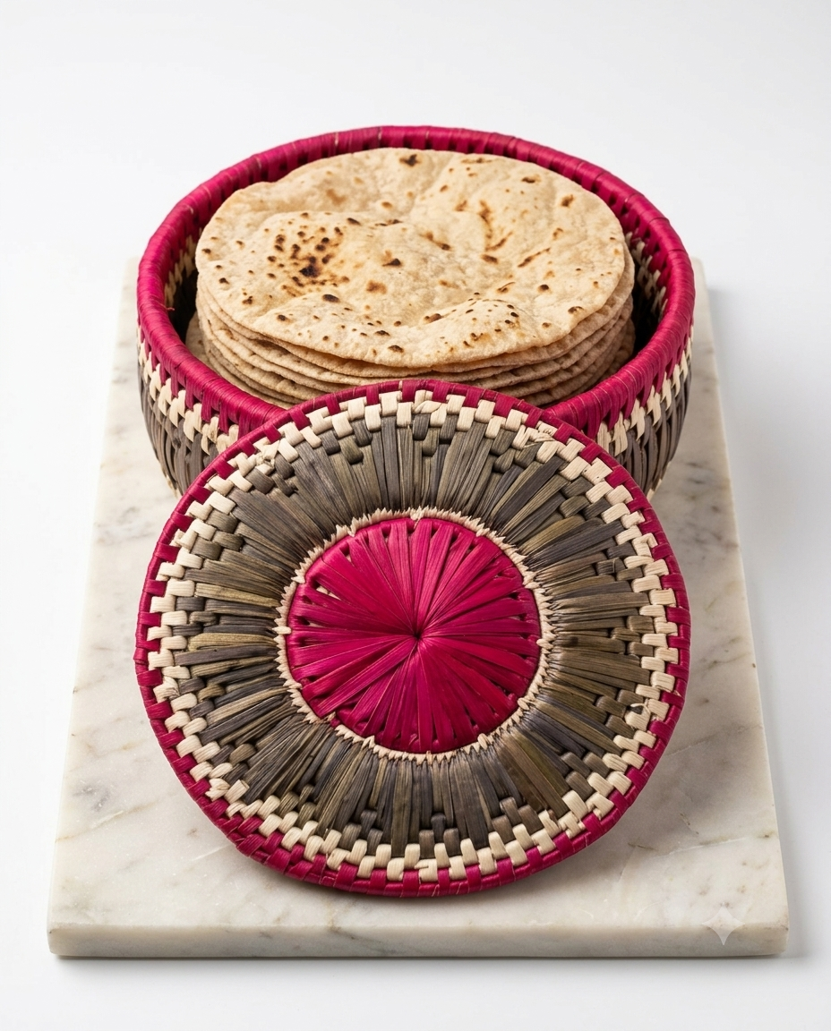 Handwoven Date Leaf Rotidaan Hotpot – Sindhi Craft Edition