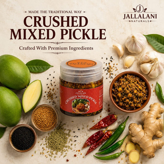 Crushed Mixed Pickle (500g)
