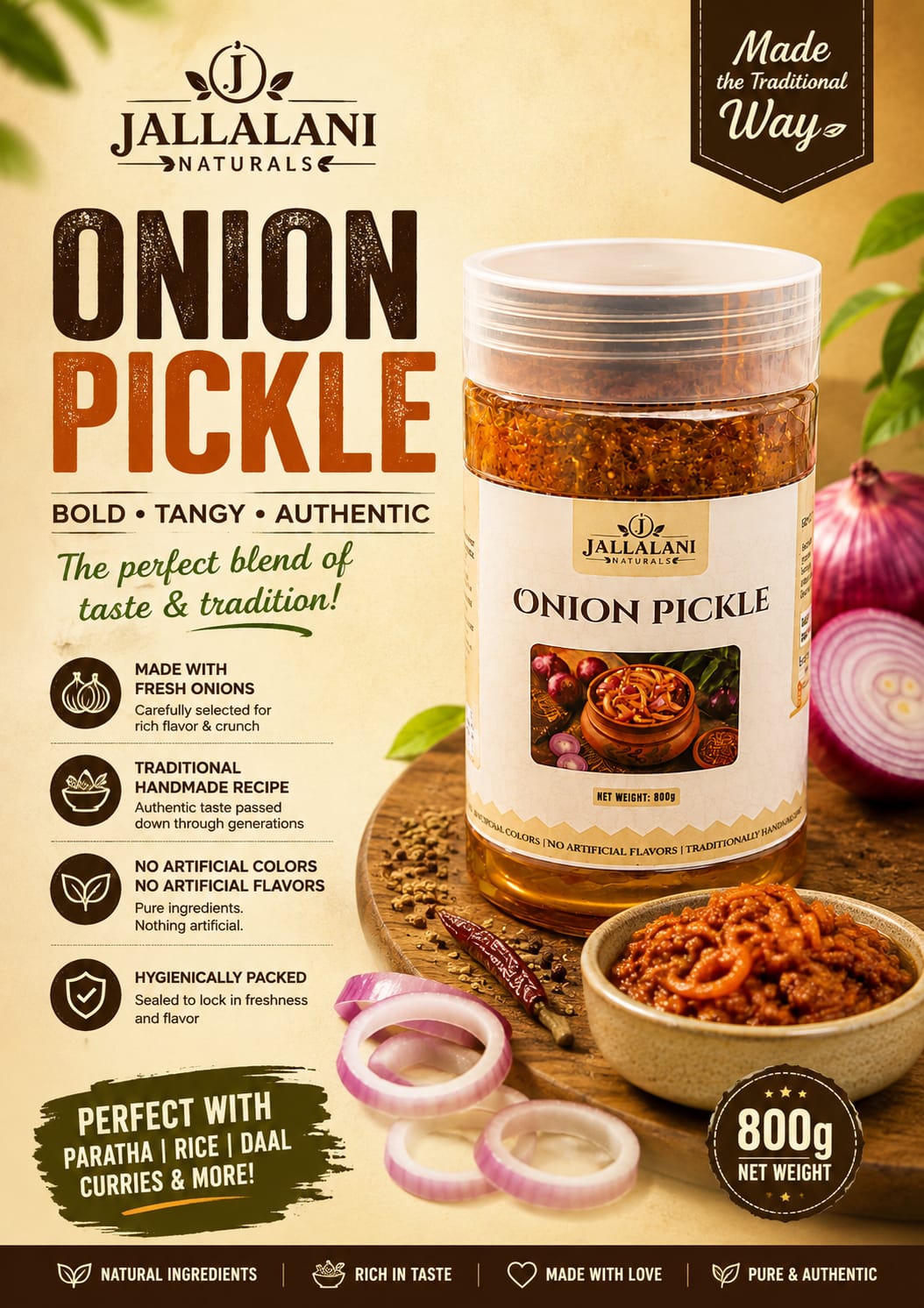Onion Pickle (800g)