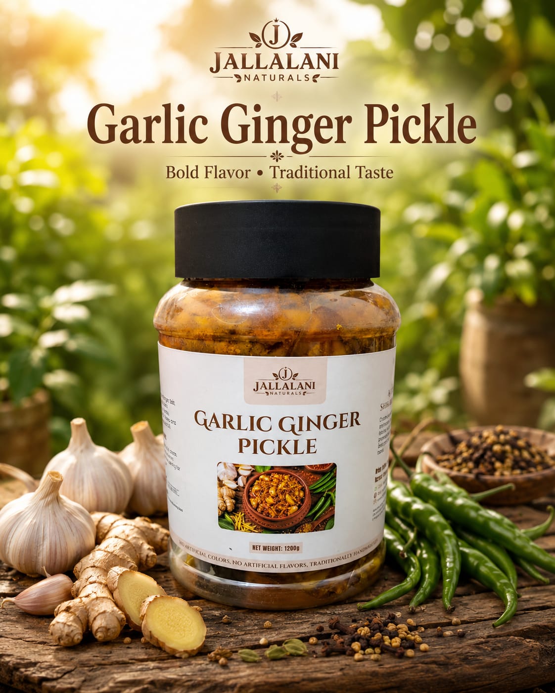Garlic Ginger Pickle