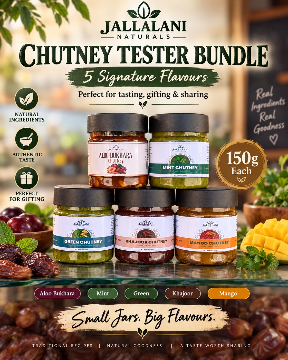 Tester Bundle (Pack of 05 Chutney's)