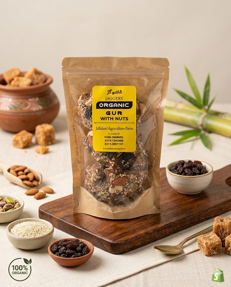 Jaggery Organic (Gurr) (JO002)
