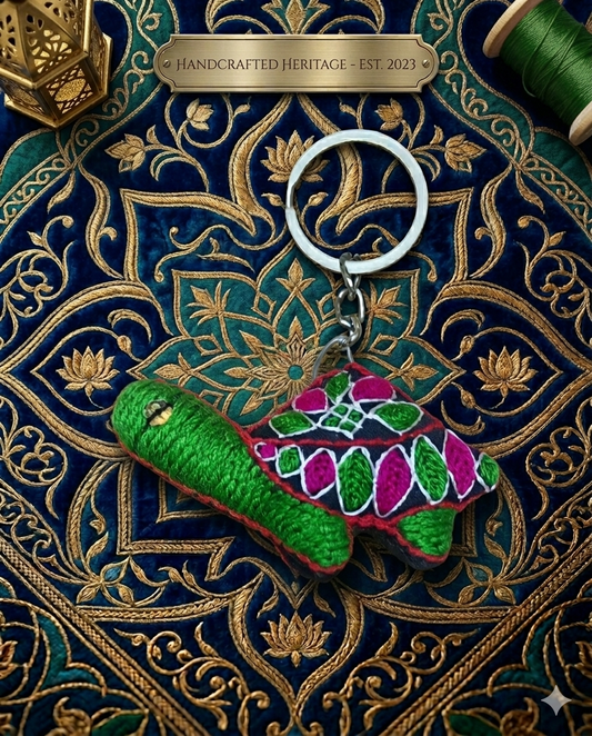 Key chain Turtle-Embroidery (KC009)