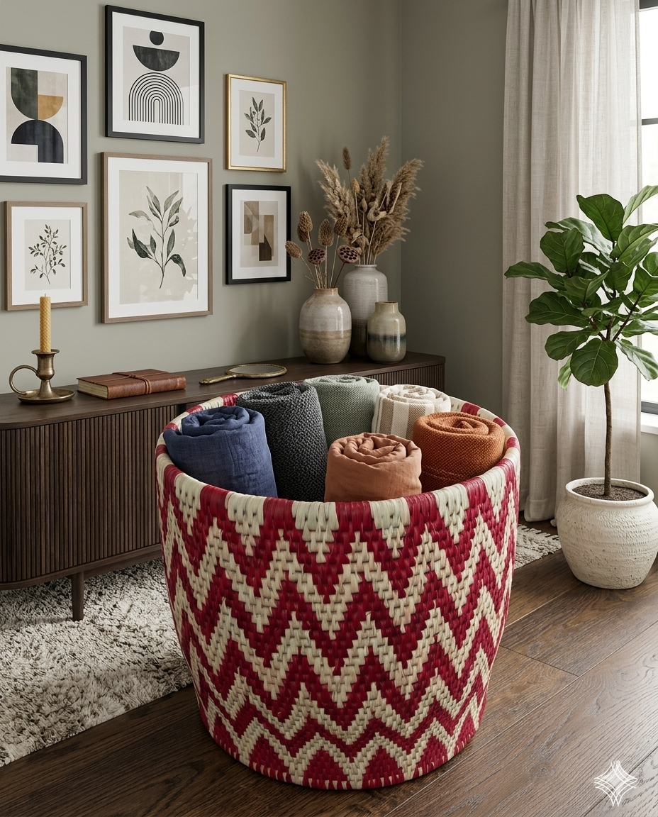 Laundry basket (16"X16")(LB003)