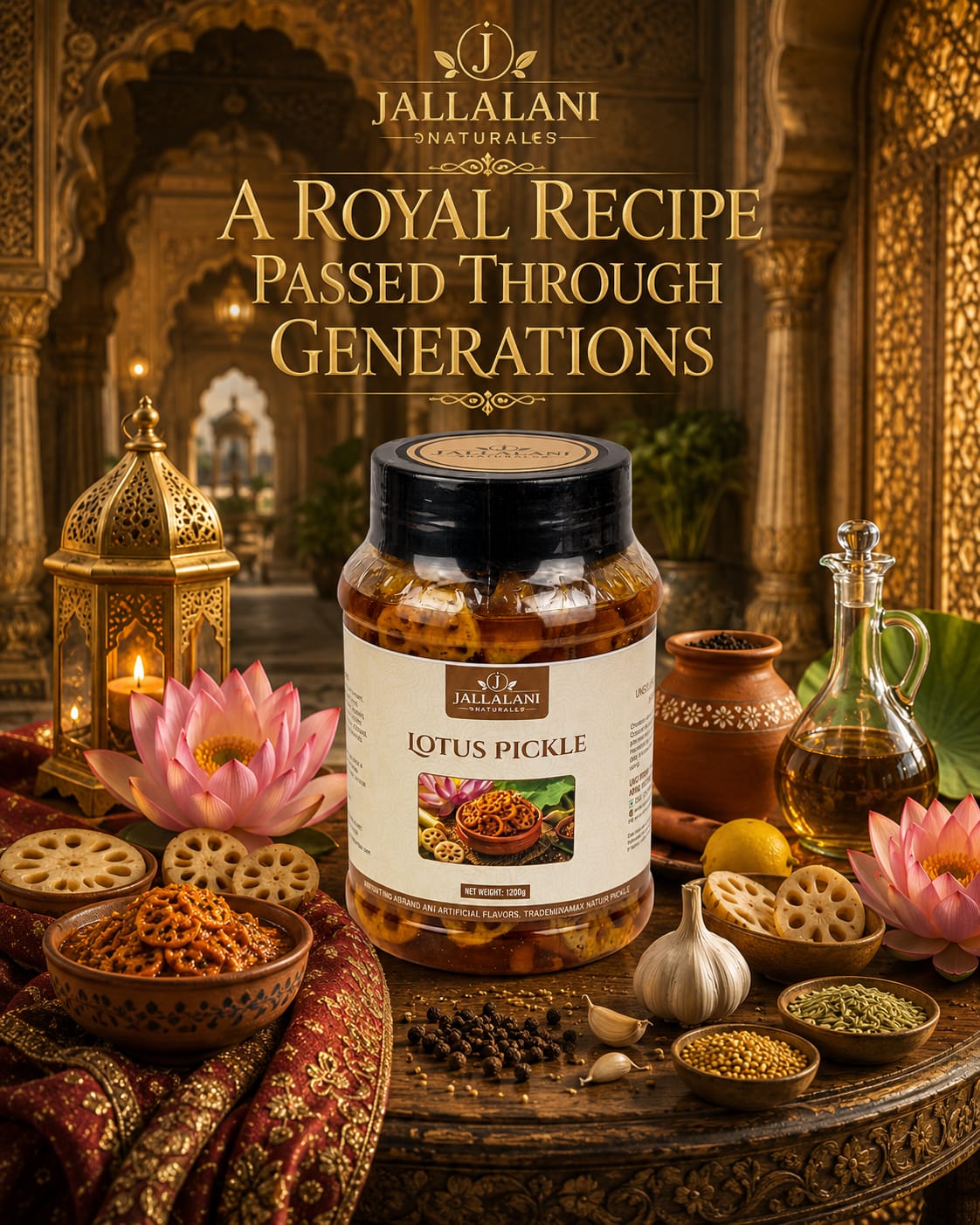 Lotus Pickle (1,200g)