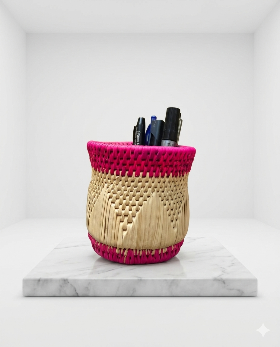 Pen Holder Date Leaf (PH0003)