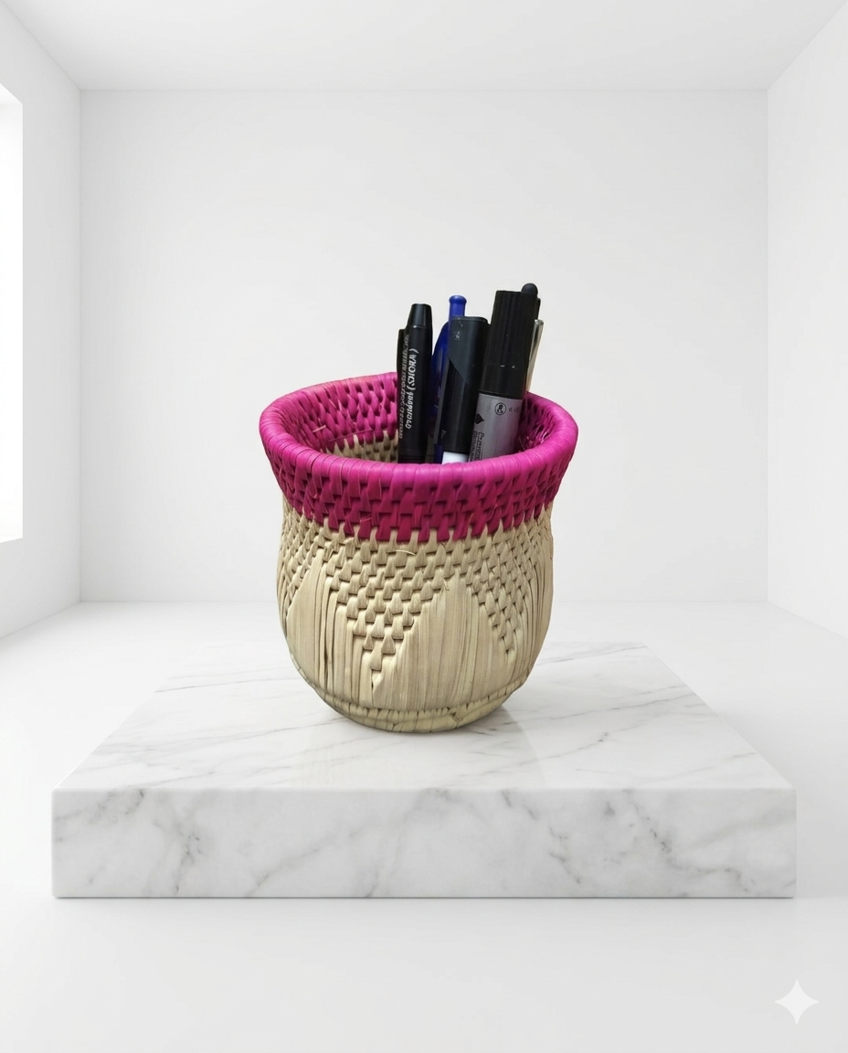 Pen Holder Date Leaf (PH0003)