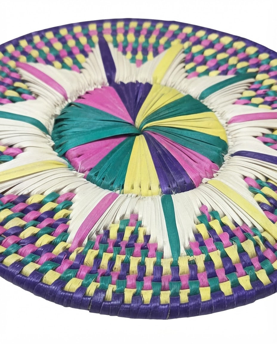 Handwoven Date Leaf Table Placemat – Style 2