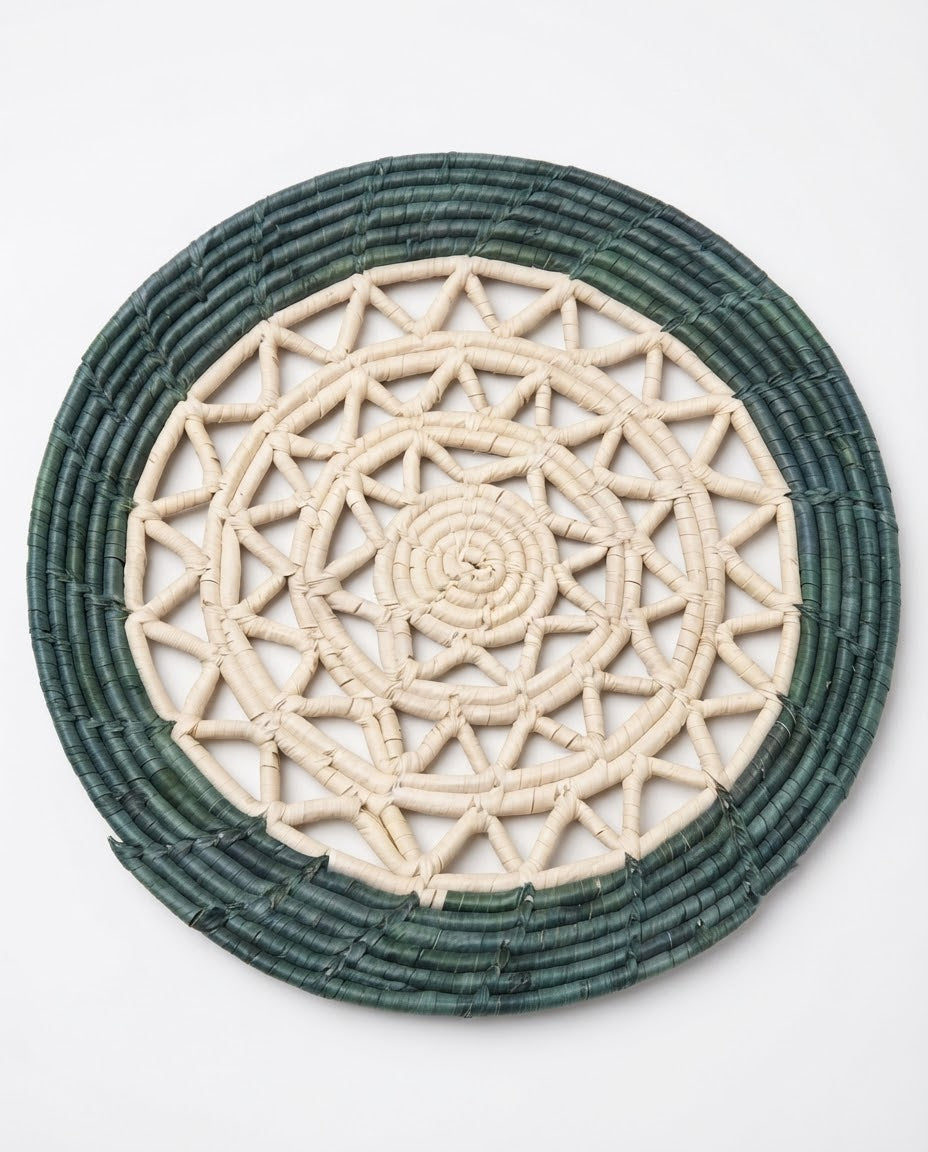 Handwoven Date Leaf Table Placemat – Style 3