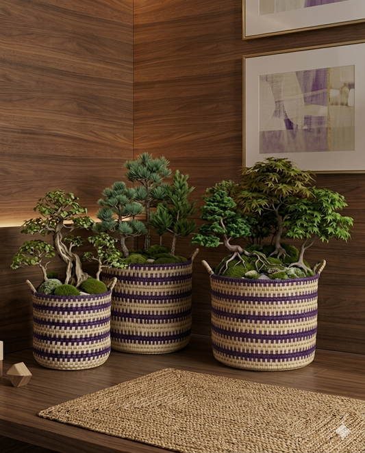 Planter Date Leaf (set of 03) (PR005)