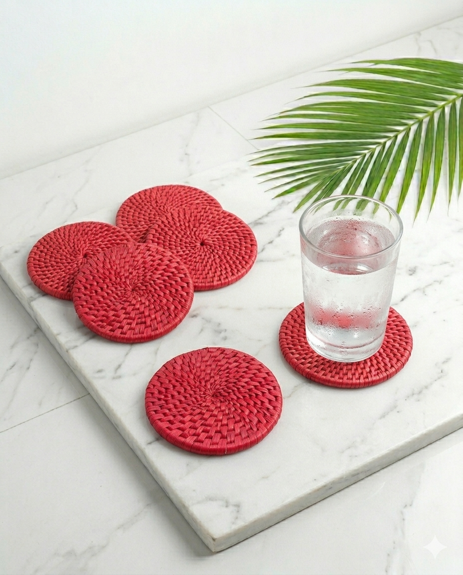 Tea Cup Coaster - 06 pieces (TC001)