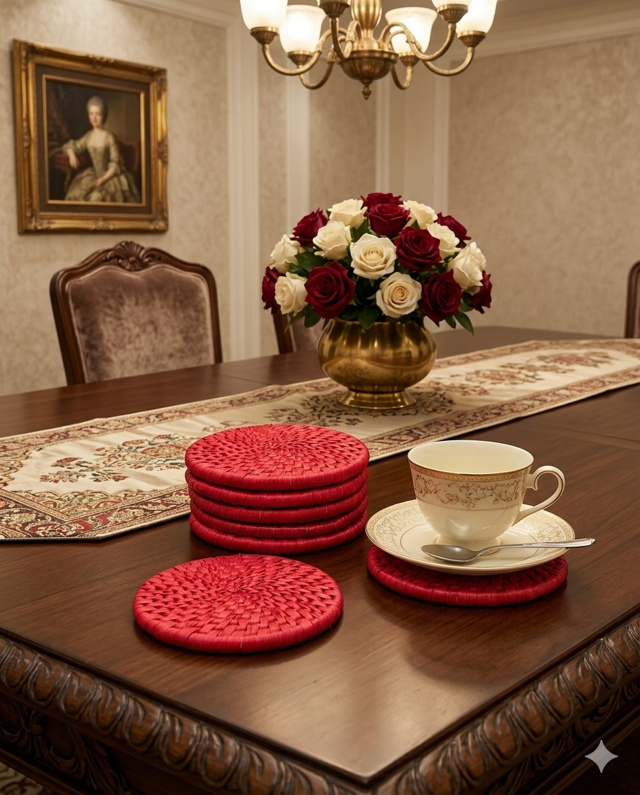 Tea Cup Coaster - 06 pieces (TC001)