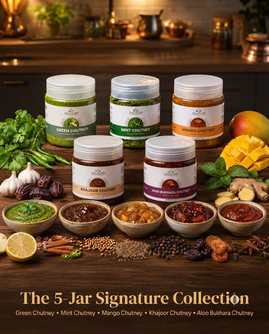 5-Jar Signature Collection of Chutney (P001)