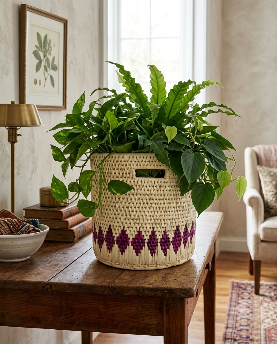 Date Leaf Versatile Planter & Baby Laundry Storage (PL003)