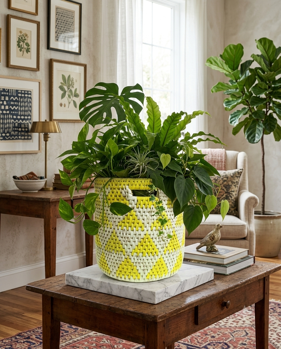 Date Leaf Versatile Planter & Baby Laundry Storage (PL004)