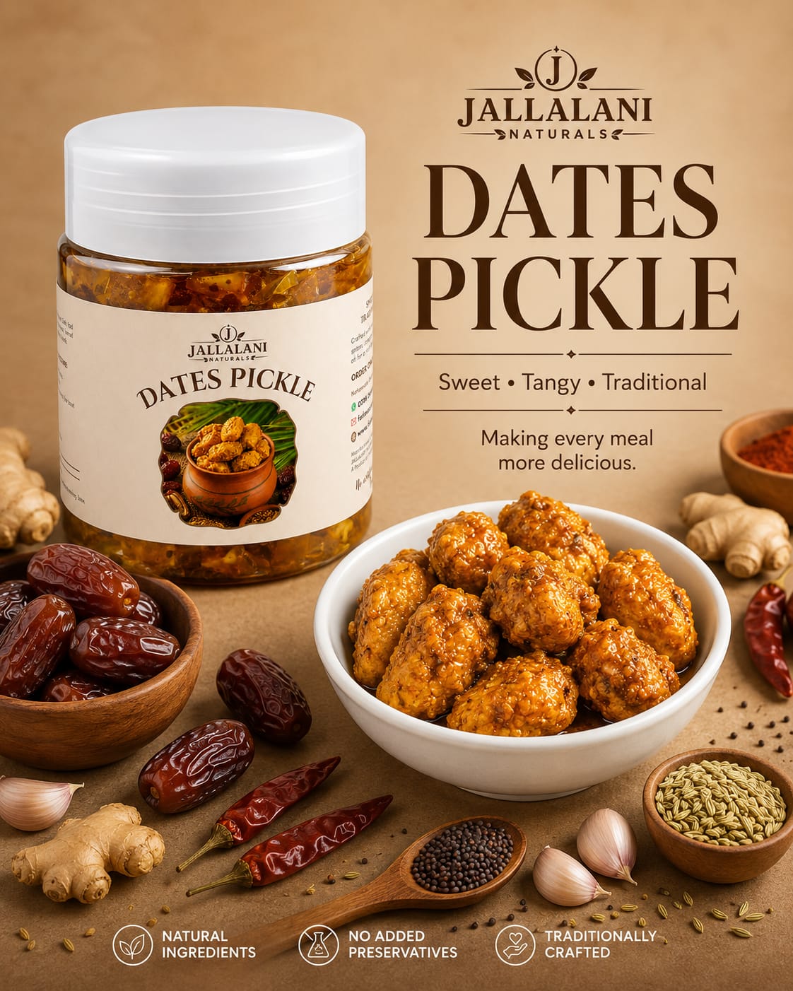 Dates Pickle (500g)